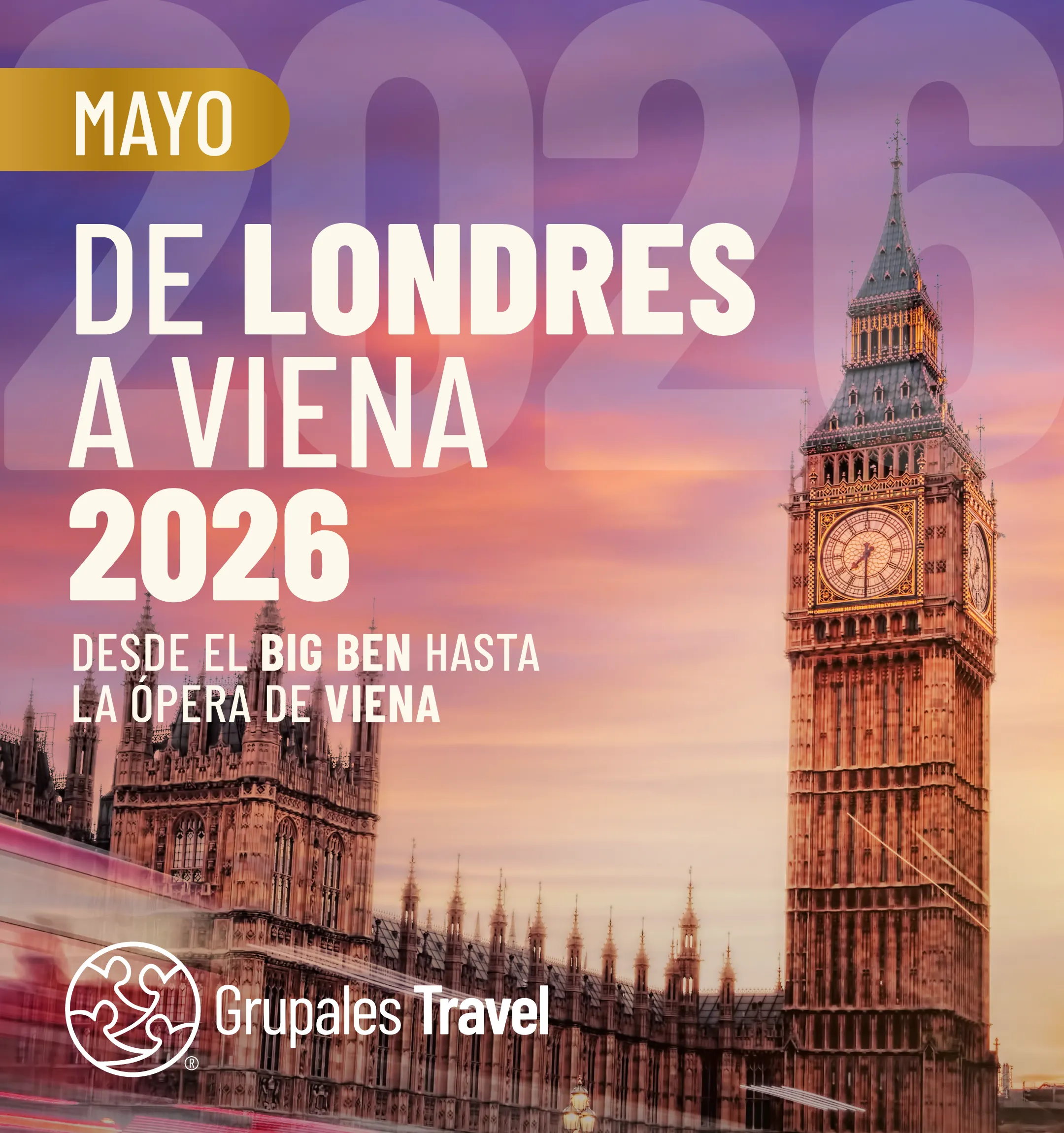 DE LONDRES A VIENA 2026