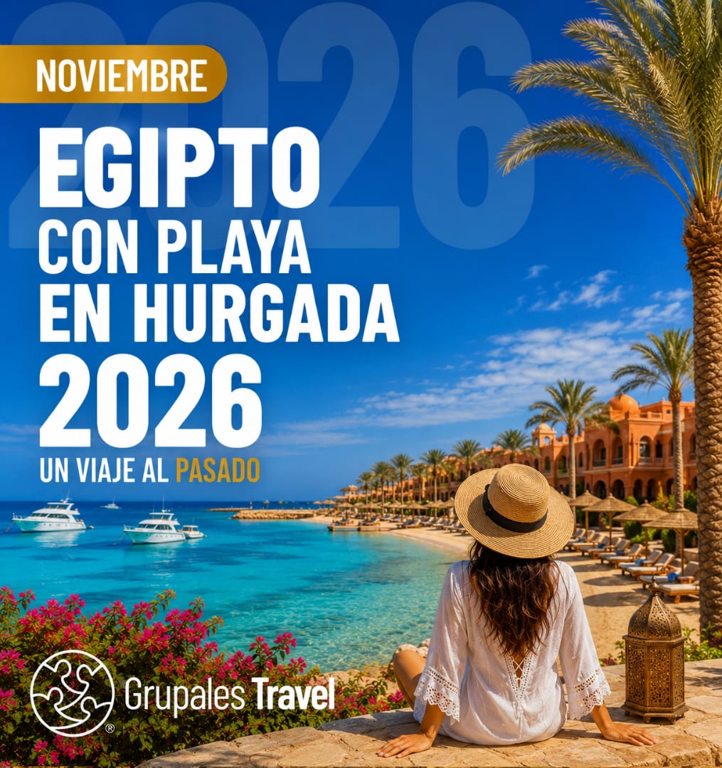 EGIPTO CON PLAYA DE HURGADA 2026